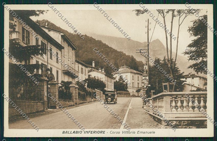 Lecco Ballabio cartolina QQ7218 – fronte