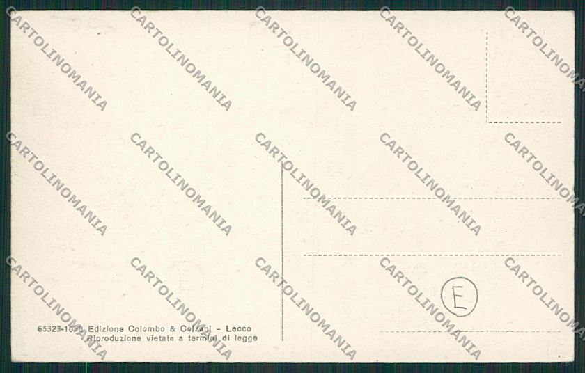 Lecco Barzio cartolina QQ7232 – retro