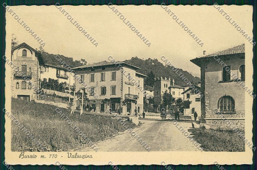 Lecco Barzio cartolina QQ7234 – fronte