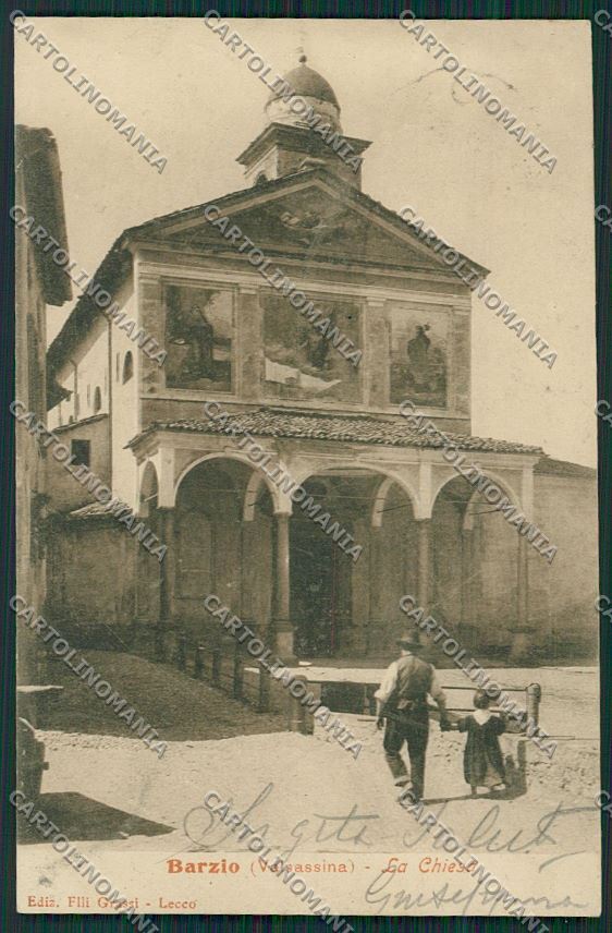 Lecco Barzio cartolina QQ7239 – fronte
