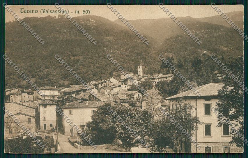 Lecco Taceno cartolina QQ7251 – fronte
