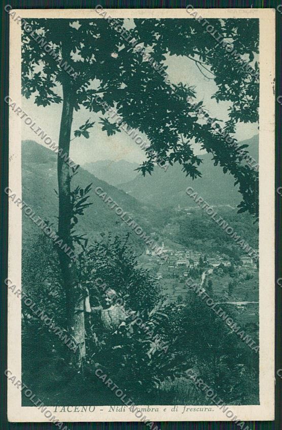 Lecco Taceno cartolina QQ7257 – fronte