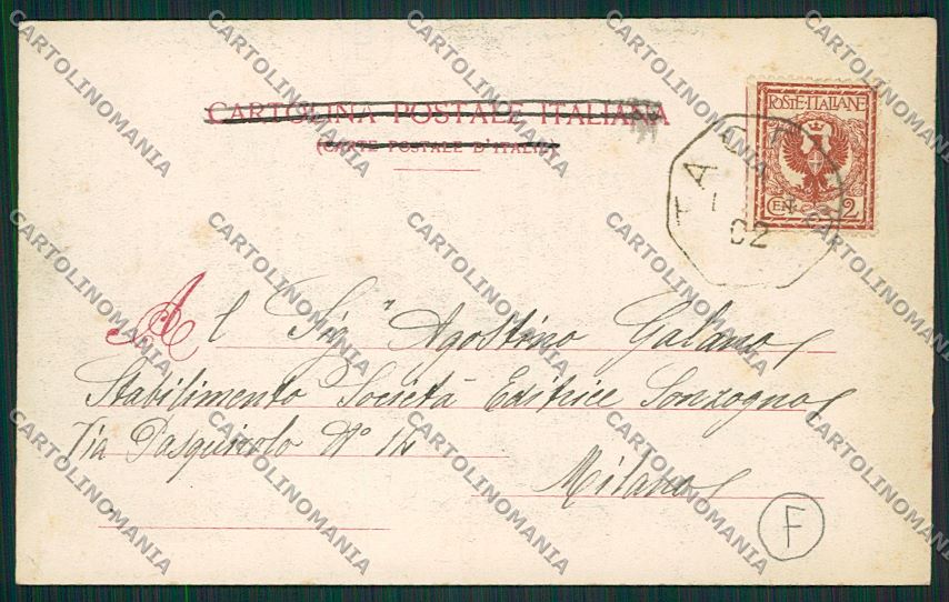 Lecco Taceno cartolina QQ7258 – retro