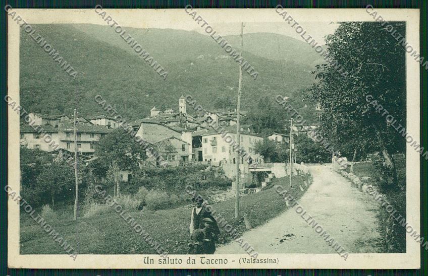 Lecco Taceno cartolina QQ7261 – fronte