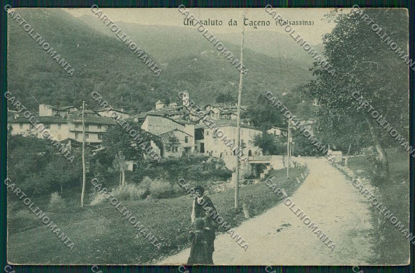 Lecco Taceno cartolina QQ7263 – fronte