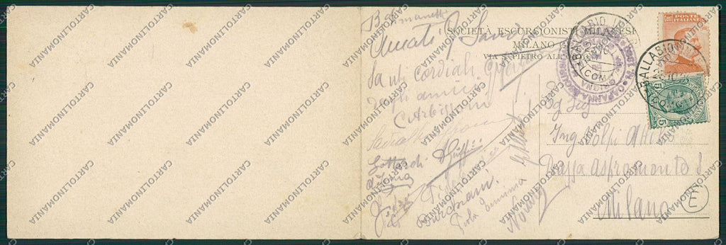 Lecco Rifugio Grigna Meridionale Doppia cartolina QQ7307 – retro