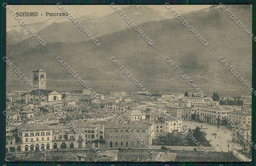 Sondrio città cartolina QQ7340 – fronte
