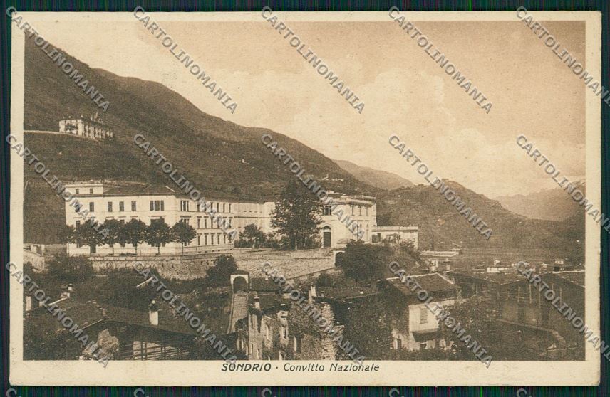 Sondrio città cartolina QQ7350 – fronte