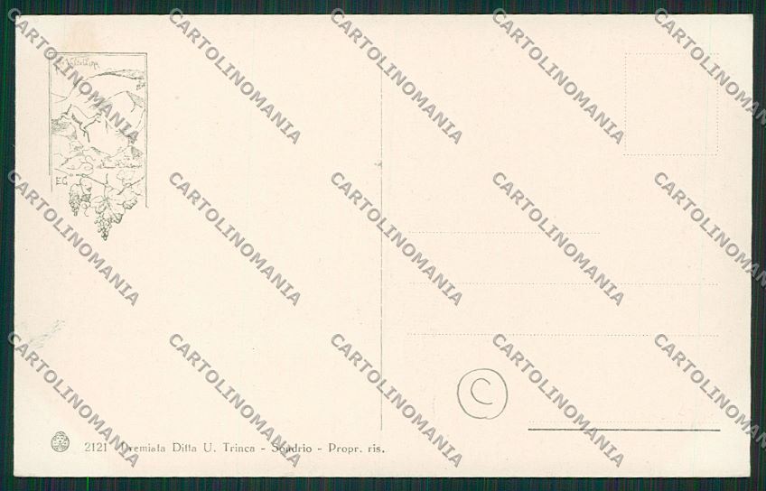 Sondrio città cartolina QQ7351 – retro