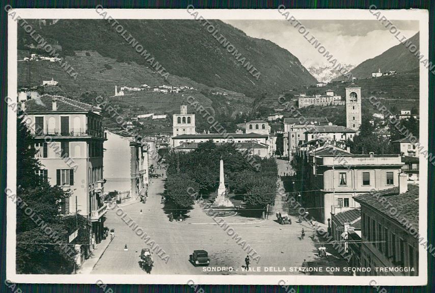 Sondrio città Foto cartolina QQ7356 – fronte