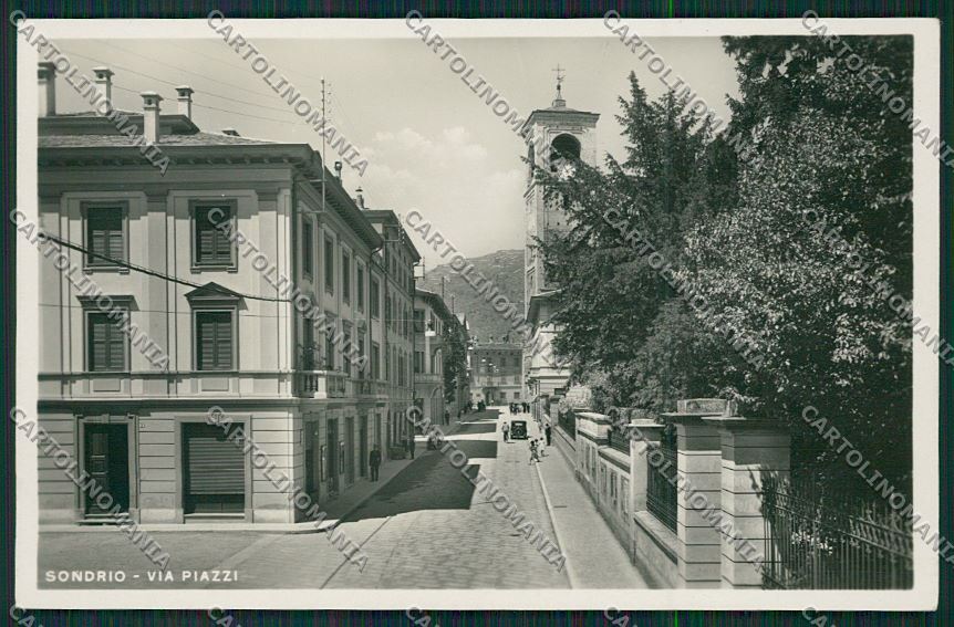 Sondrio città Foto cartolina QQ7357 – fronte