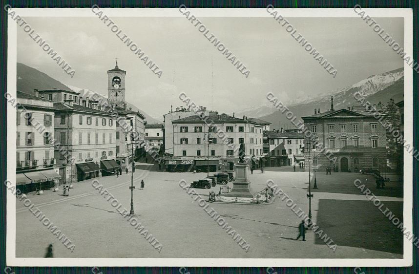 Sondrio città Foto cartolina QQ7360 – fronte