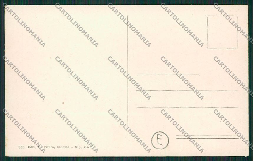 Sondrio città cartolina QQ7374 – retro