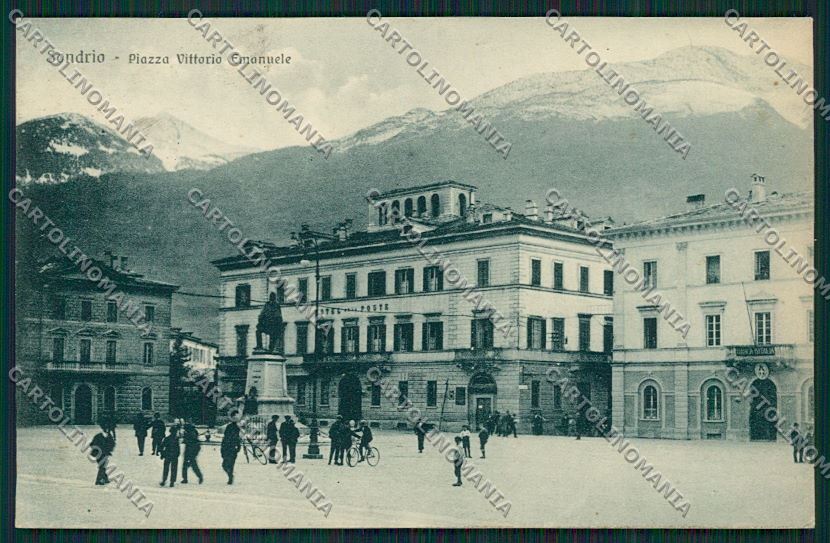 Sondrio città cartolina QQ7377 – fronte