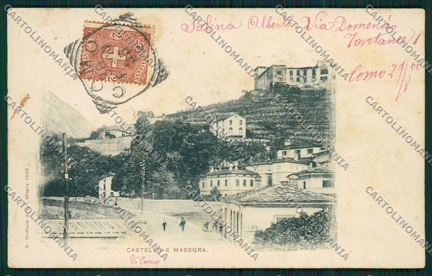 Sondrio città cartolina QQ7378 – fronte