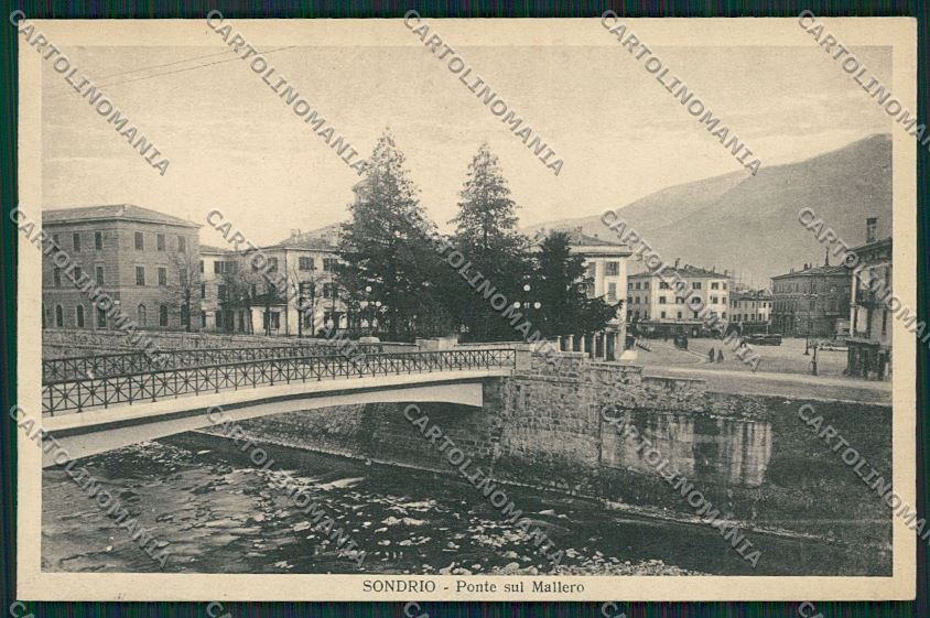 Sondrio città cartolina QQ7386 – fronte