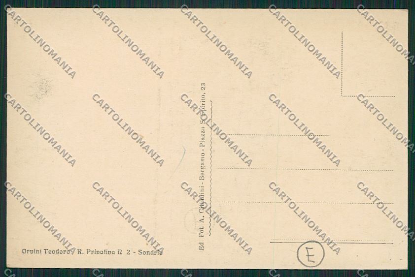 Sondrio città cartolina QQ7386 – retro