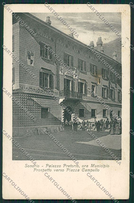 Sondrio città cartolina QQ7396 – fronte