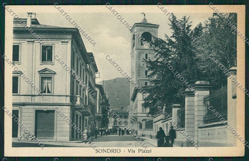 Sondrio città cartolina QQ7401 – fronte