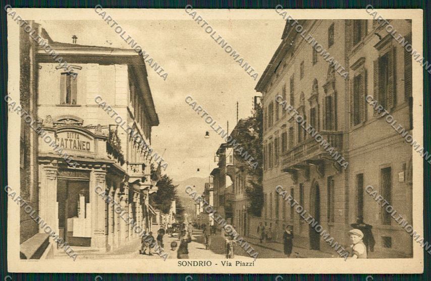 Sondrio città cartolina QQ7409 – fronte
