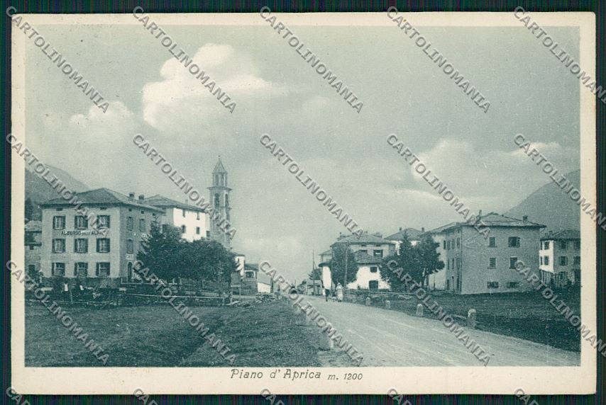 Sondrio Aprica cartolina QQ7414 – fronte