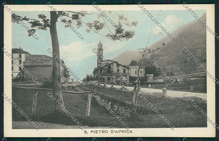Sondrio Aprica cartolina QQ7418 – fronte