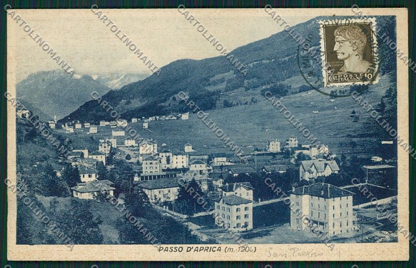 Sondrio Aprica cartolina QQ7429 – fronte
