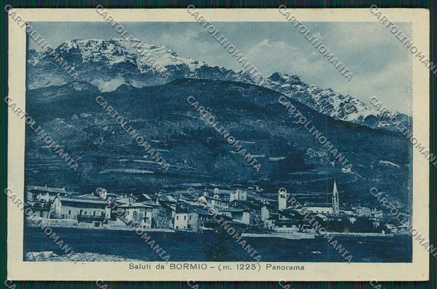 Sondrio Bormio cartolina QQ7459 – fronte