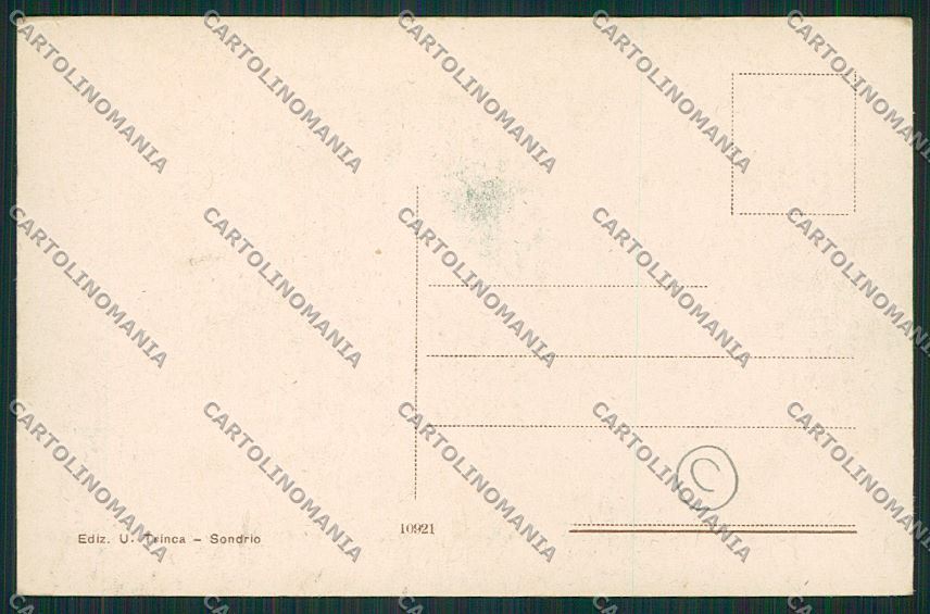 Sondrio Bormio cartolina QQ7459 – retro