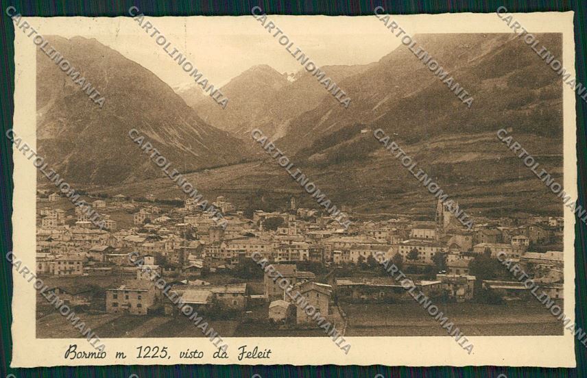 Sondrio Bormio cartolina QQ7461 – fronte