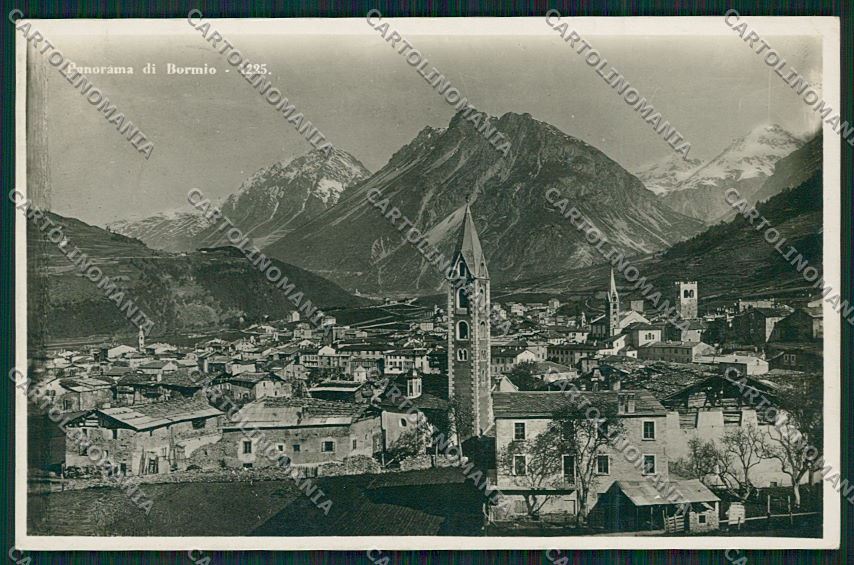 Sondrio Bormio Foto cartolina QQ7468 – fronte