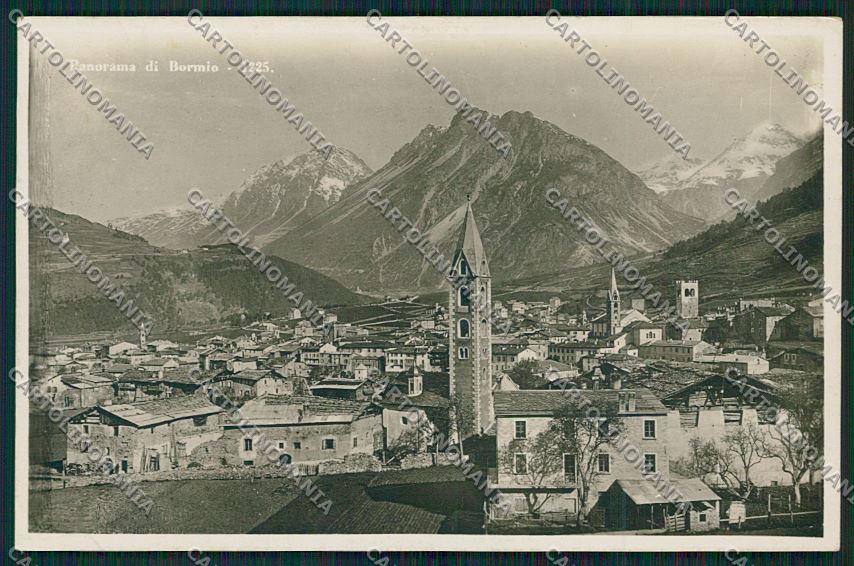 Sondrio Bormio Foto cartolina QQ7469 – fronte