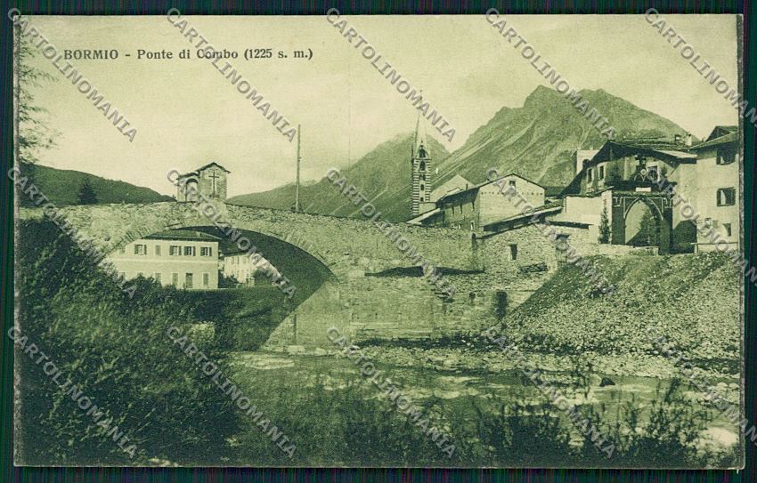 Sondrio Bormio cartolina QQ7471 – fronte