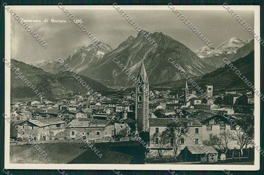 Sondrio Bormio Foto cartolina QQ7472 – fronte