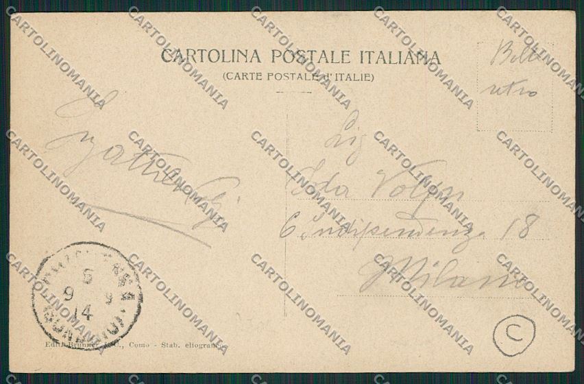Sondrio Chiavenna cartolina QQ7485 – retro
