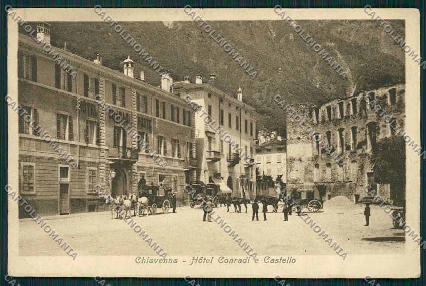 Sondrio Chiavenna PIEGHINE cartolina QQ7500 – fronte