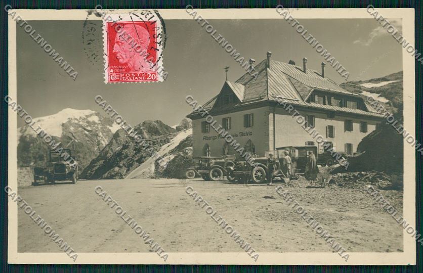 Sondrio Passo Stelvio Foto cartolina QQ7539 – fronte