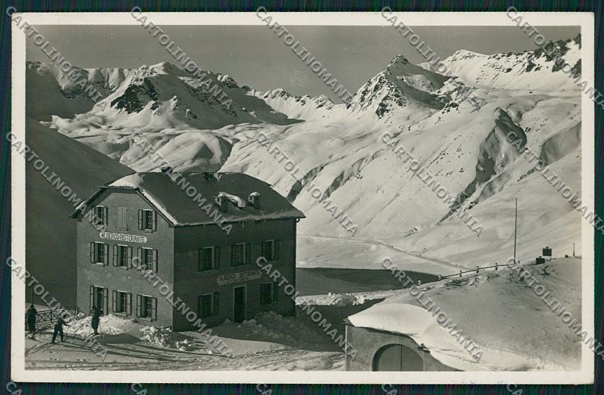 Sondrio Passo Stelvio Foto cartolina QQ7540 – fronte
