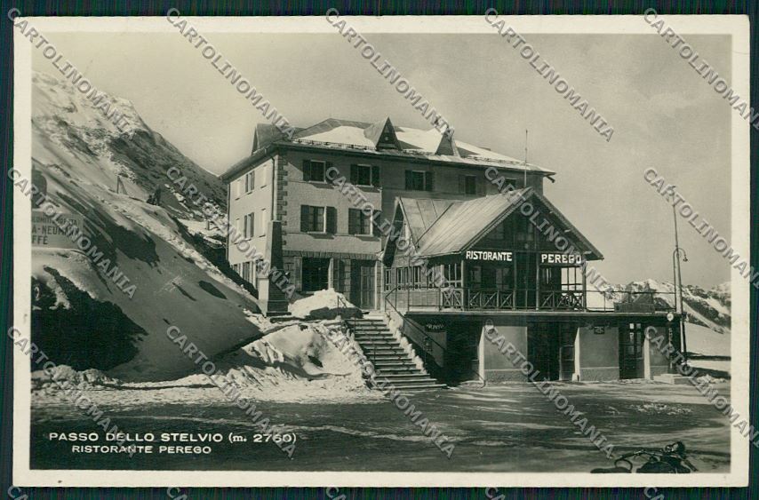 Sondrio Passo Stelvio Foto cartolina QQ7541 – fronte