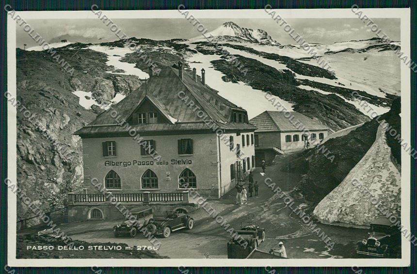 Sondrio Passo Stelvio Foto cartolina QQ7543 – fronte
