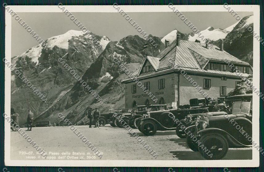 Sondrio Passo Stelvio Foto cartolina QQ7559 – fronte