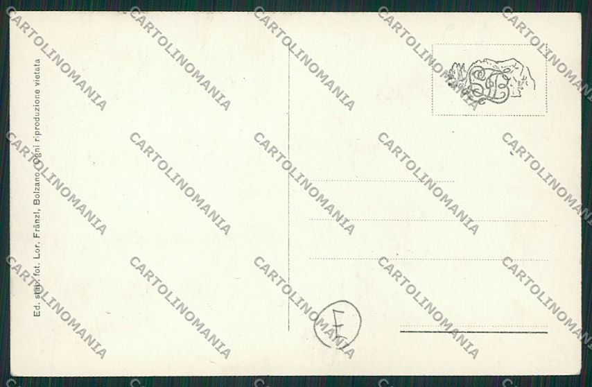 Sondrio Passo Stelvio Foto cartolina QQ7559 – retro
