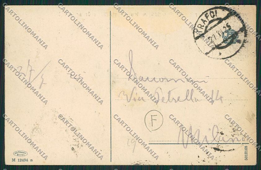 Sondrio Passo Stelvio cartolina QQ7560 – retro