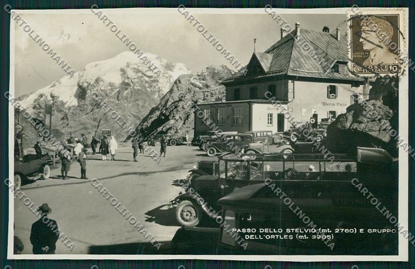 Sondrio Passo Stelvio Foto cartolina QQ7566 – fronte