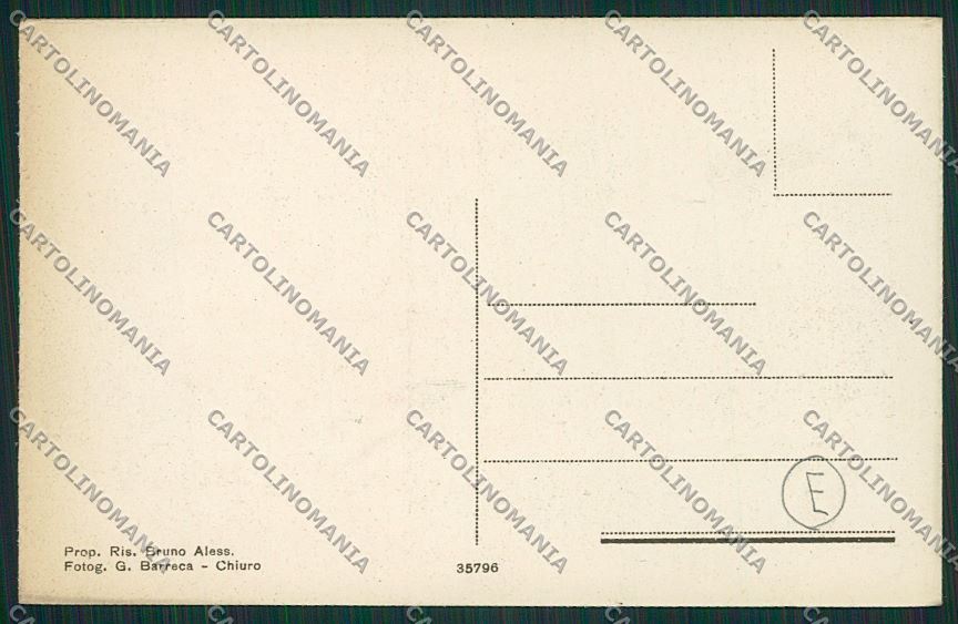 Sondrio Ponte Valtellina cartolina QQ7572 – retro