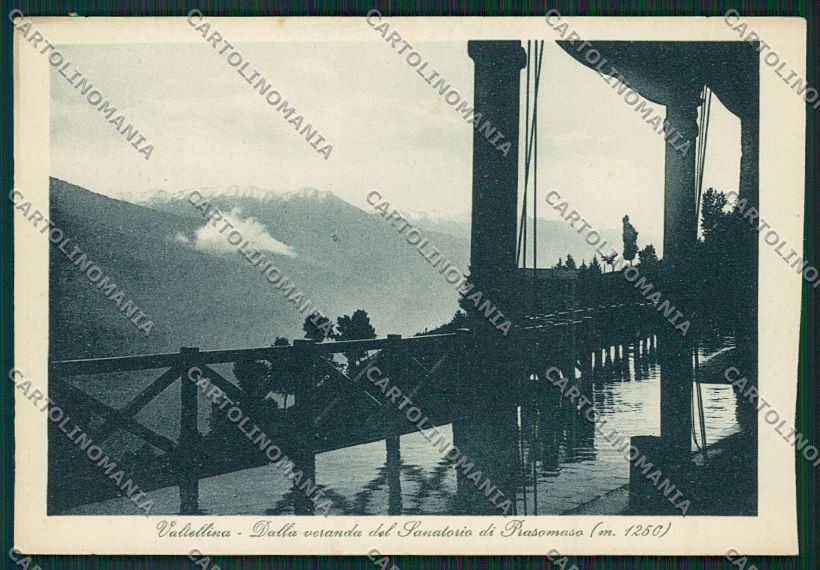 Sondrio Prasomaso cartolina QQ7575 – fronte