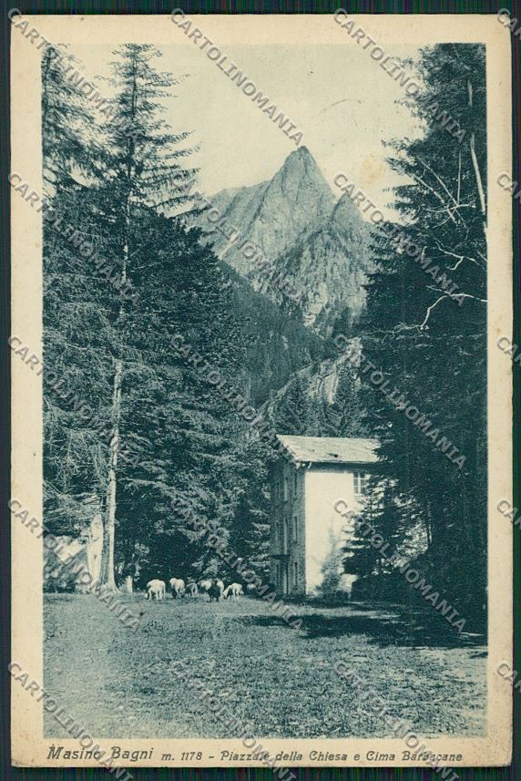 Sondrio Masino cartolina QQ7597 – fronte