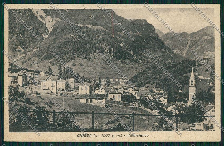 Sondrio Chiesa cartolina QQ7690 – fronte