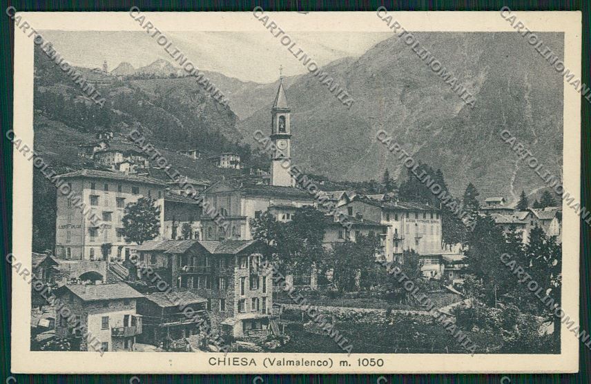 Sondrio Chiesa cartolina QQ7694 – fronte