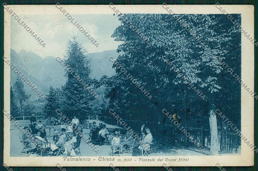 Sondrio Chiesa MACCHIA cartolina QQ7699 – fronte